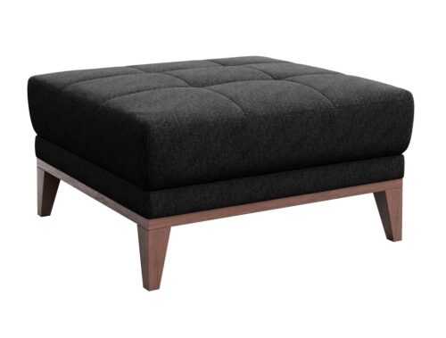 Antracitová látková podnožka MESONICA Musso Tufted