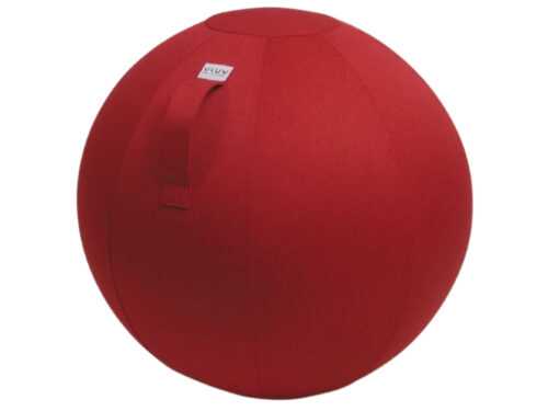 Červený sedací / gymnastický míč  VLUV LEIV Ø 75 cm