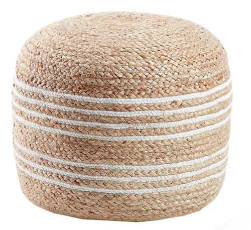Jutový puf LaForma Samy 45 cm