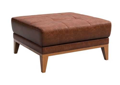 Koňaková kožená podnožka MESONICA Musso Tufted