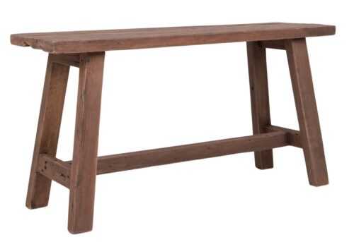 Nordic Living Masivní teaková lavice Balt 90 cm