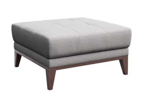 Světle šedá látková podnožka MESONICA Musso Tufted