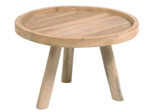 Teakový konferenční stolek LaForma Glenda 55 cm