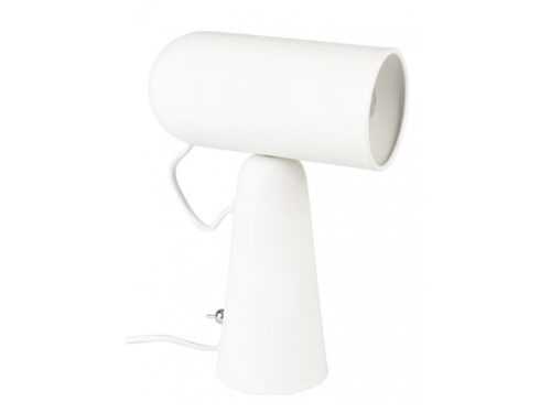 White Label Living Bílá stolní lampa WLL VESPER