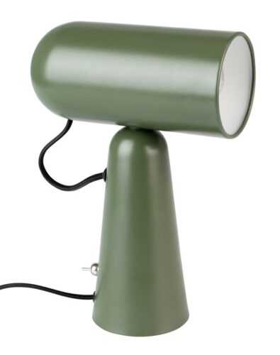White Label Living Zelená stolní lampa WLL VESPER