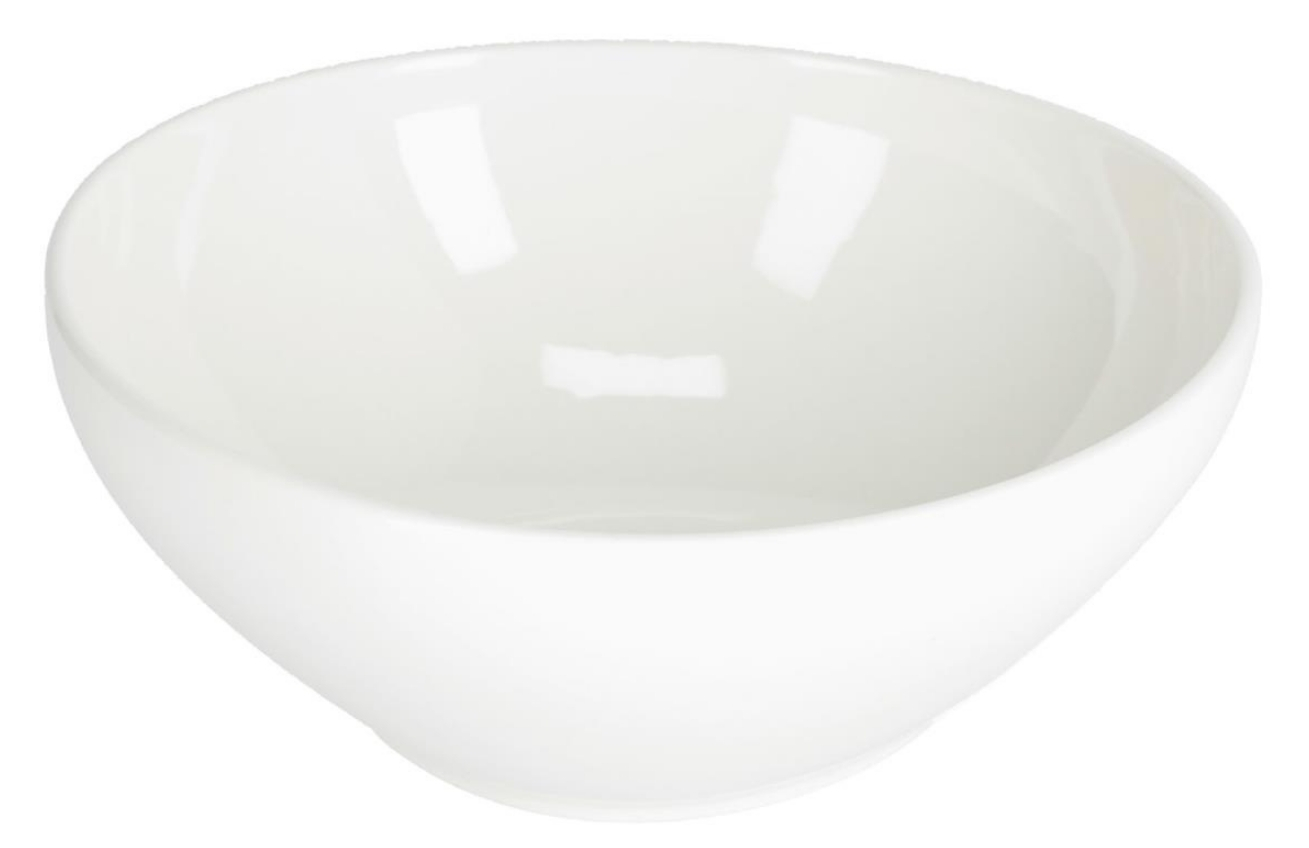 Velká bílá porcelánová miska LaForma Pahi
