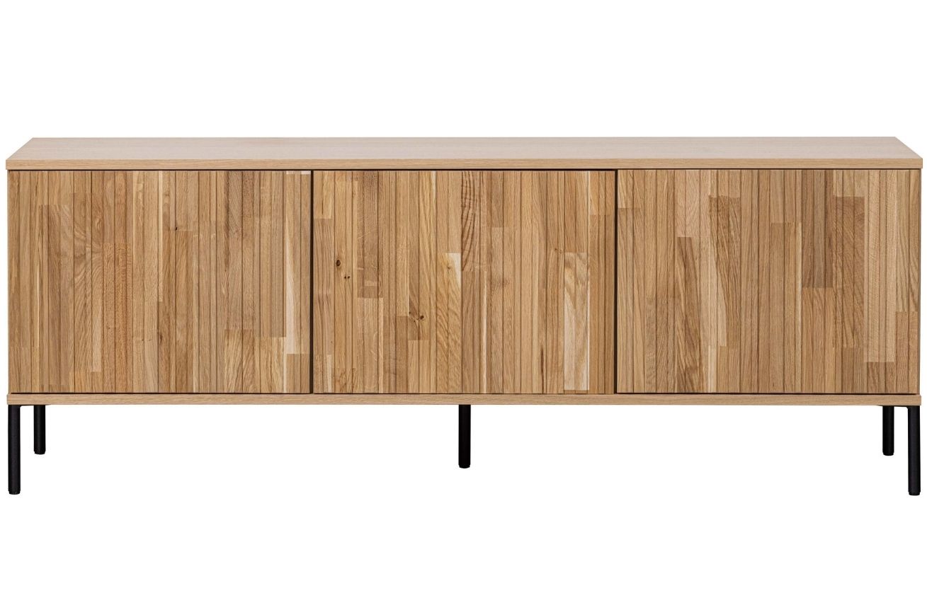 Hoorns Dubový TV stolek Gravia 150 x 44 cm