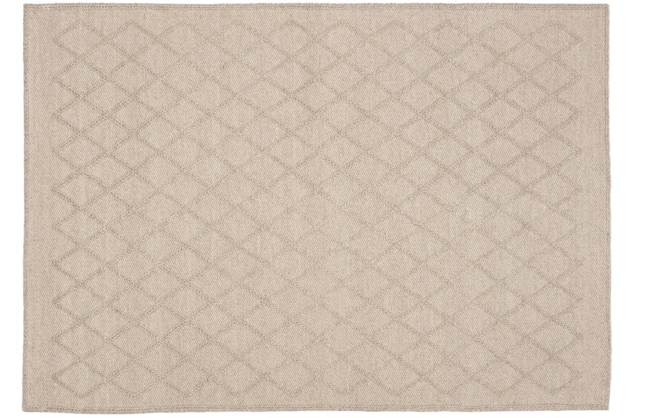 Béžový vlněný koberec Kave Home Sybil 160 x 230 cm