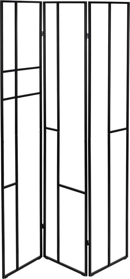 Černý kovový paraván Shakto - Wenko