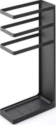 Černý stojan na deštníky YAMAZAKI Slim Layer