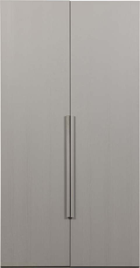 Šedá modulární skříň 110x210 cm Rens – WOOOD