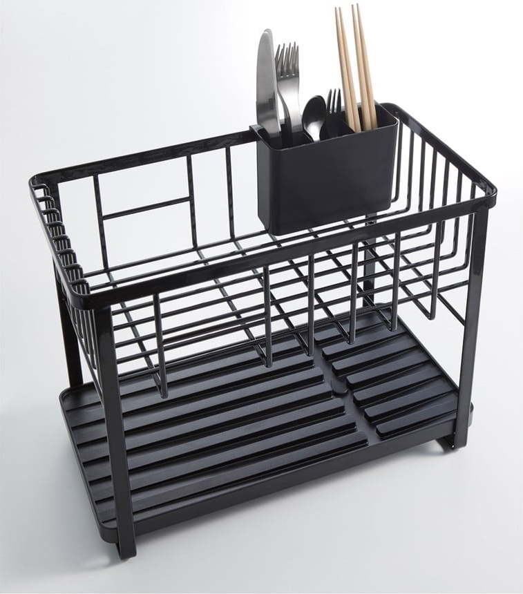 Dvoupatrový kovový odkapávač Tower – YAMAZAKI