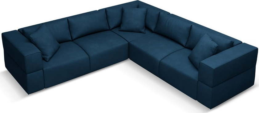 Modrá variabilní rohová pohovka – Milo Casa