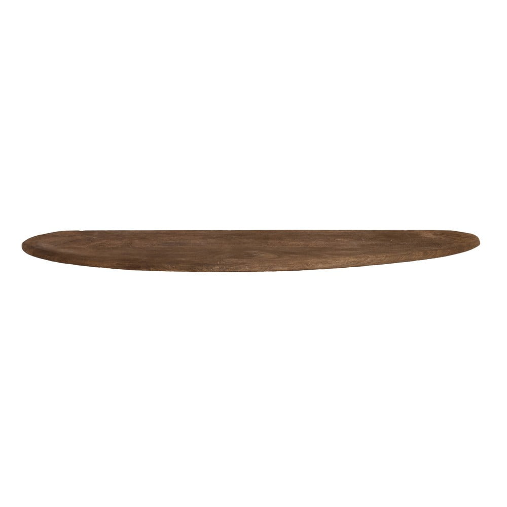 Hnědá police z mangového dřeva 70 cm Ginosu – Light & Living