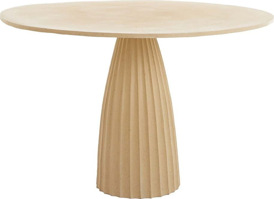 Kovový kulatý jídelní stůl ø 120 cm Veglia – Light & Living