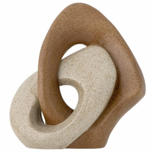 Hnědá soška Bloomingville Esad 21