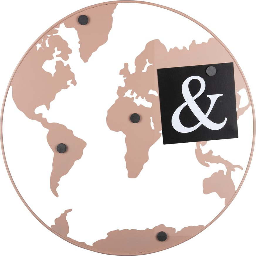 Magnetická nástěnka World Map – PT LIVING