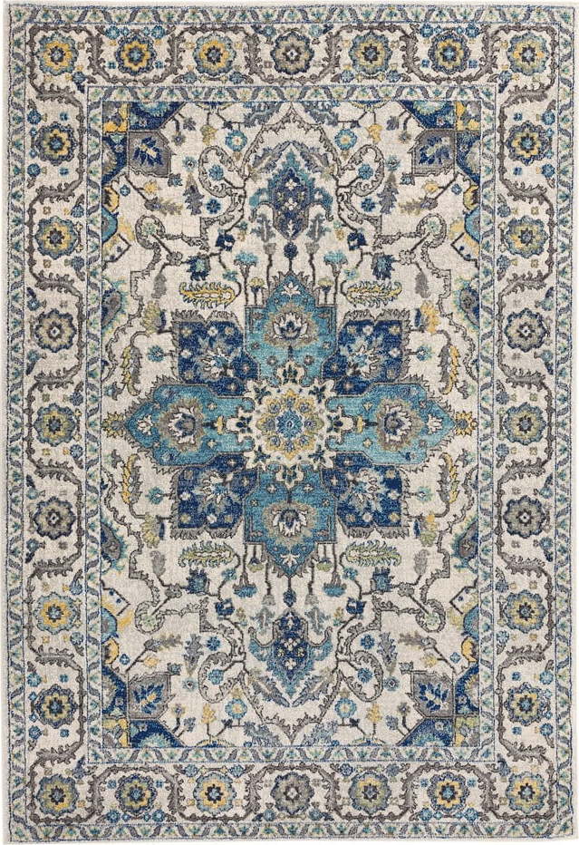 Modrý koberec 200x290 cm Nova Persian Blue – Asiatic Carpets