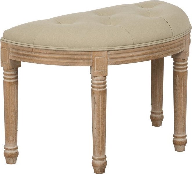 Béžová/v přírodní barvě lavice Royal – Ixia