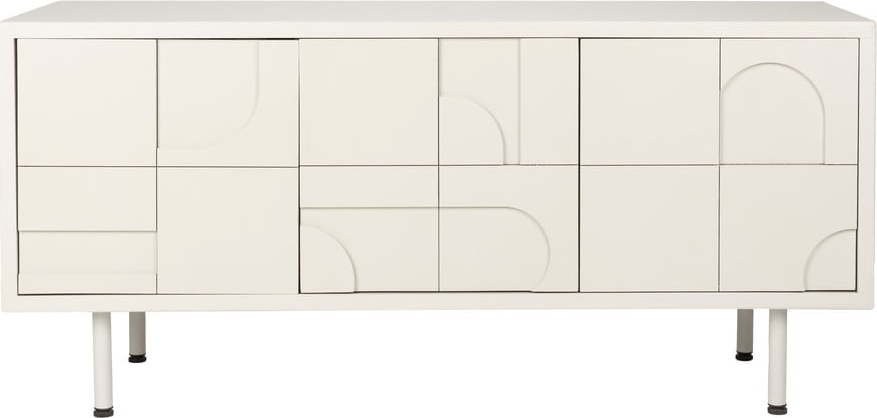 Světle šedá komoda 55x120x40 cm Funk – White Label