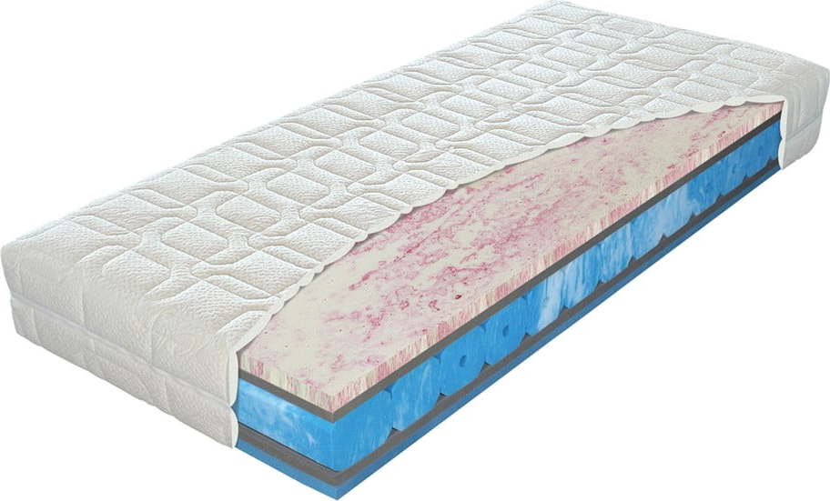 Středně tvrdá pěnová matrace 80x200 cm Octagon – Materasso