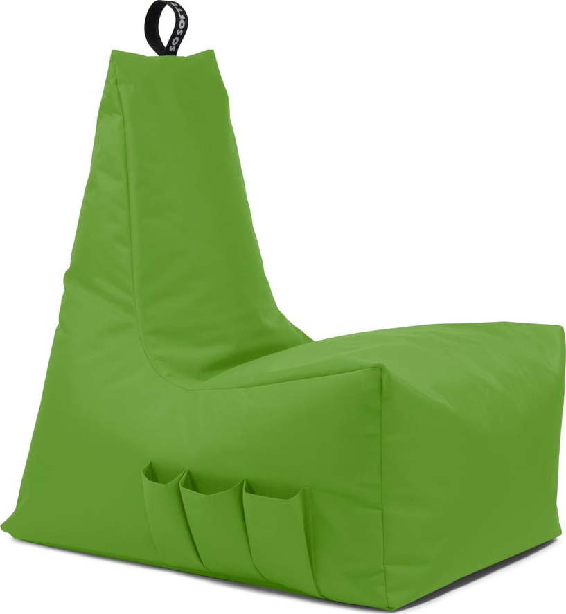 Zelený sedací vak Icy Gamer L – So Soft?