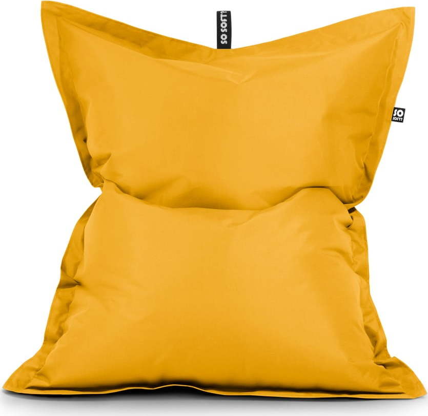 Žlutý sedací vak Pad XXL – So Soft?