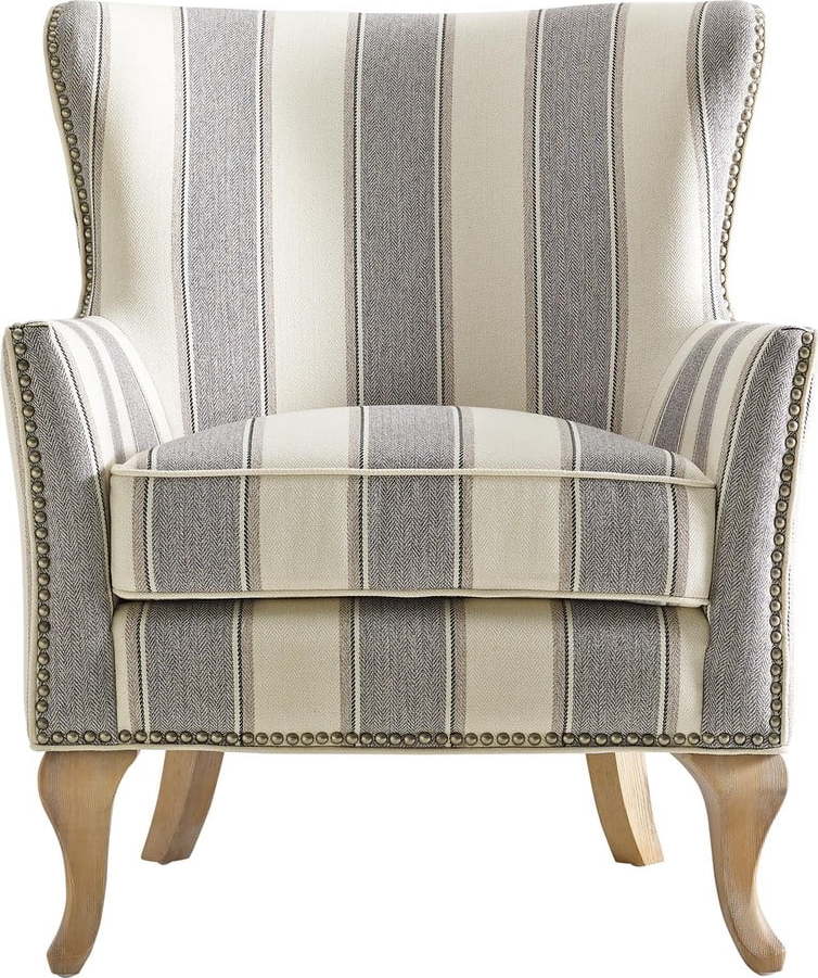 Šedé/béžové křeslo Reva – Støraa