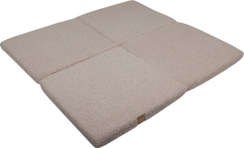 Šedá dětská hrací podložka 120x120 cm – Meowbaby